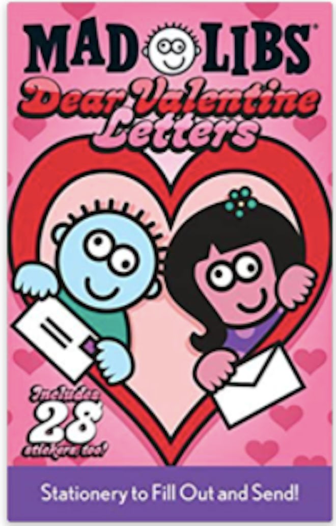 Dear Valentine Letters Mad Libs is a great last minute Valentine's Day gift idea