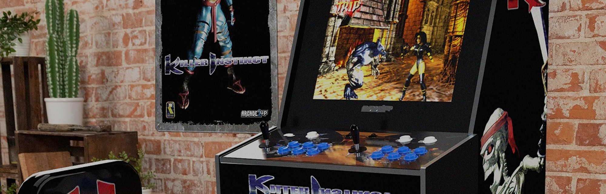 A Killer Instinct Arcade1Up cabinet