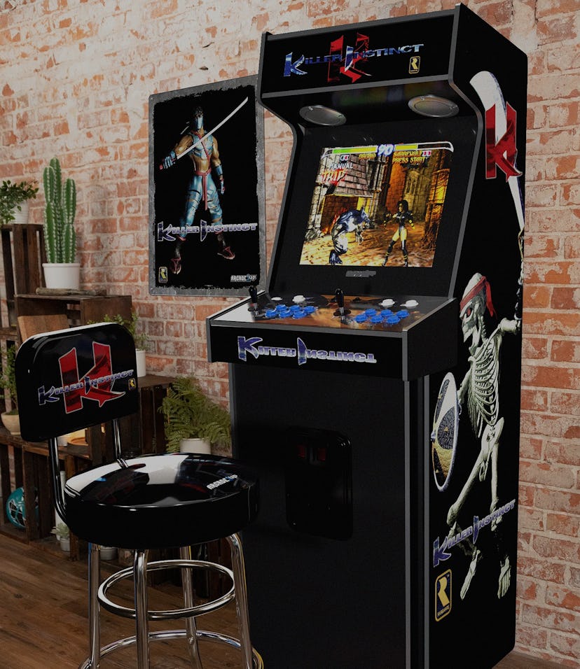 A Killer Instinct Arcade1Up cabinet