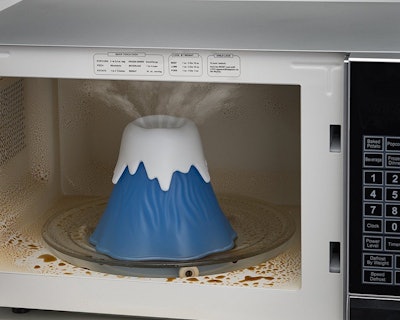 GB Quality Volcano Microwave Oven Cleaner 