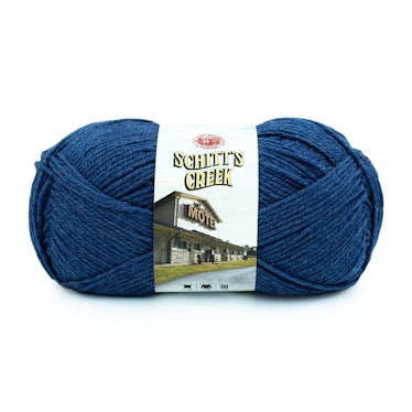 This 'Schitt's Creek' yarn is part of the new 'Schitt's Creek' knitting collection. 