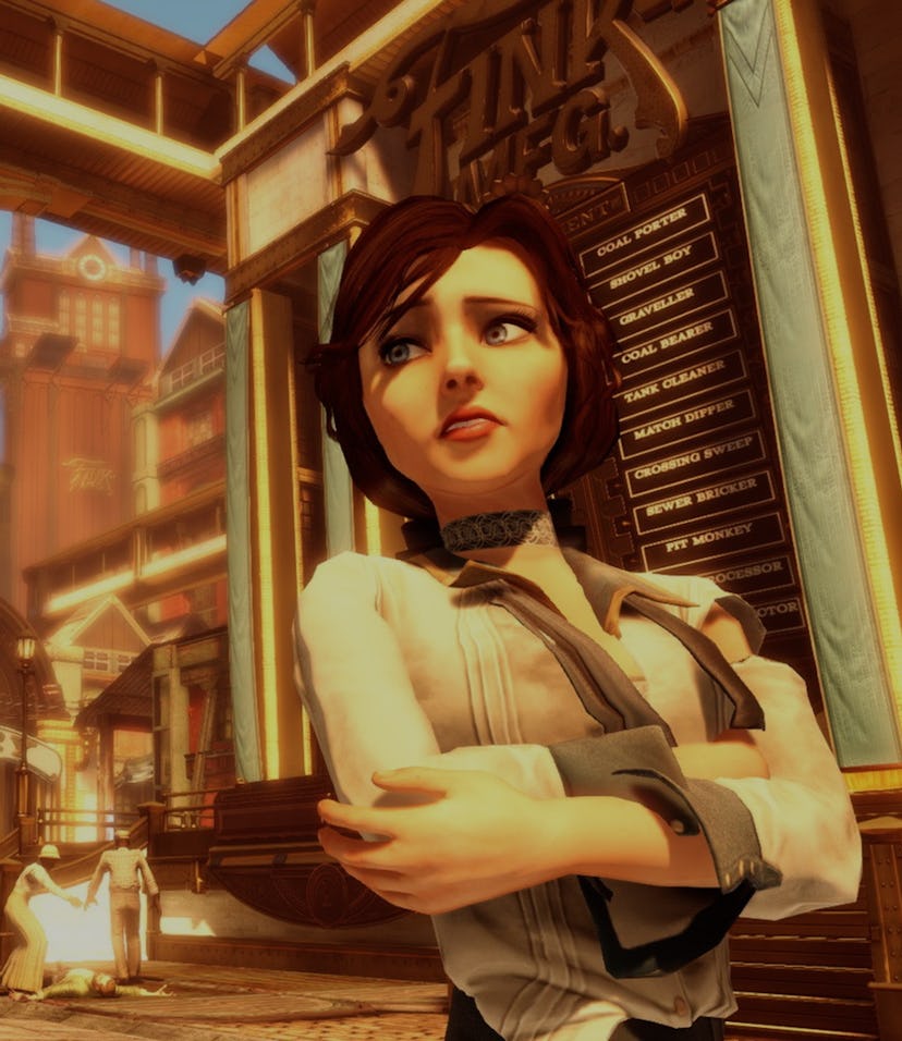 A promotional screenshot of BioShock: Infinite