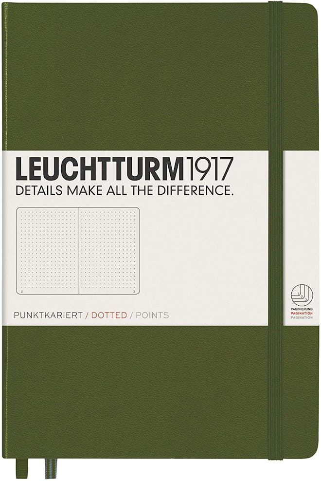 LEUCHTTURM1917 Medium A5 Dotted Hardcover Notebook