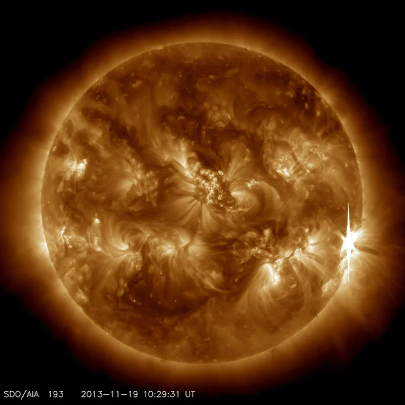 Solar Streamer Watch: What a solar streamer looks like up close