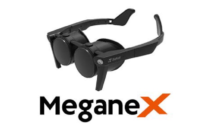 Shiftall's lightweight VR headset, the MeganeX.
