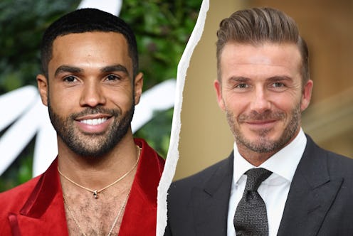 Lucien Laviscount and David Beckham