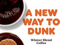 Dunkin's winter 2022 menu includes a Brown Sugar Oat Iced Latte, Stroopwafel Donuts, and more.