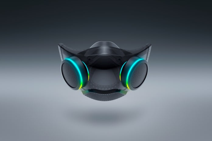 Razer Zephyr Pro air purifier mask with voice amplifier CES 2022