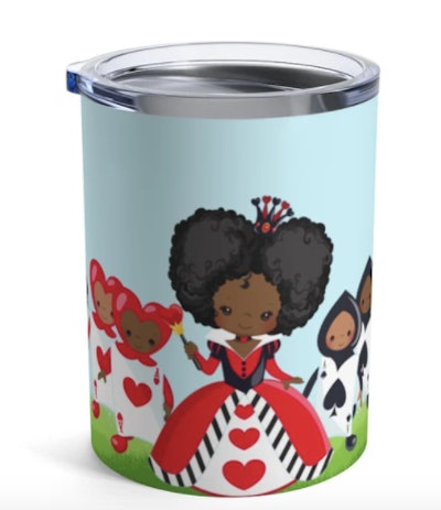 Queen of Hearts Tumbler is a great Valentine's Day scavenger hunt prize
