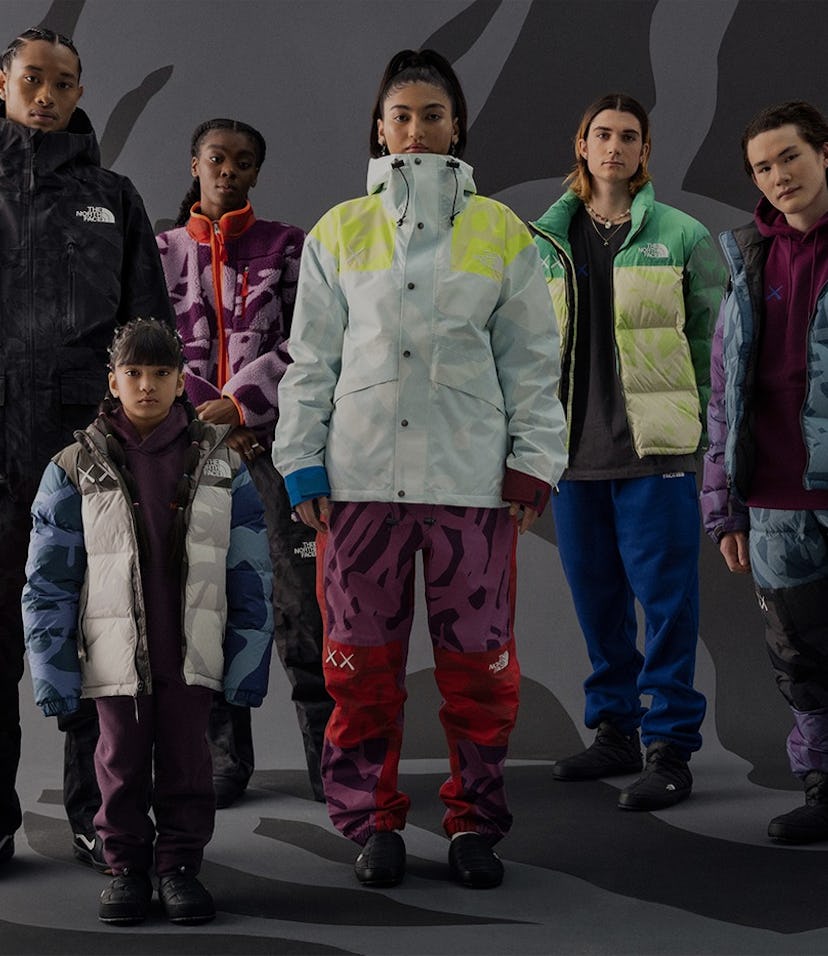 Kaws The North Face Collection