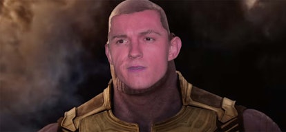 Tom Holland as Thanos
