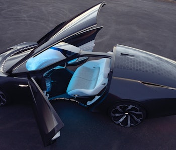 Cadillac InnerSpace concept electric car from CES 2022