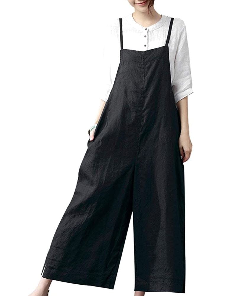 YESNO Loose Bib Overalls