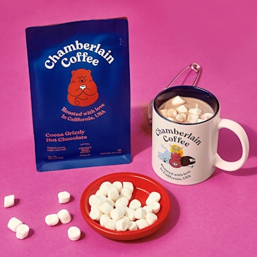 Chamberlain Coffee's new hot cocoa launch is Cocoa Grizzly Hot Chocolate.