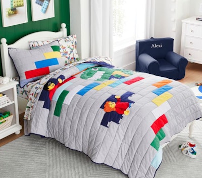 The LEGO x Pottery Barn Kids bedding features the iconic bricks your kids love.