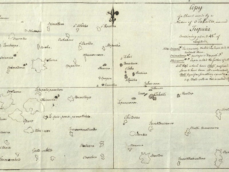 Tupaia's Map