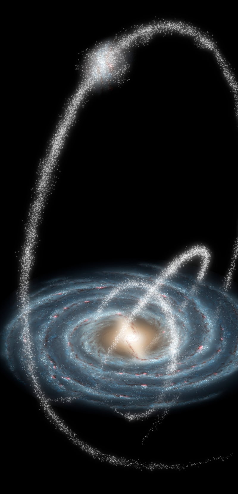 Star streams surrounding the Milky Way