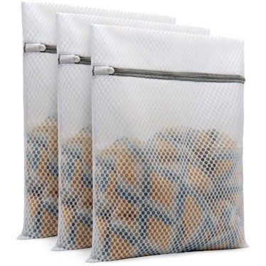 Muchfun Honeycomb Mesh Laundry Bags (3-Pack)