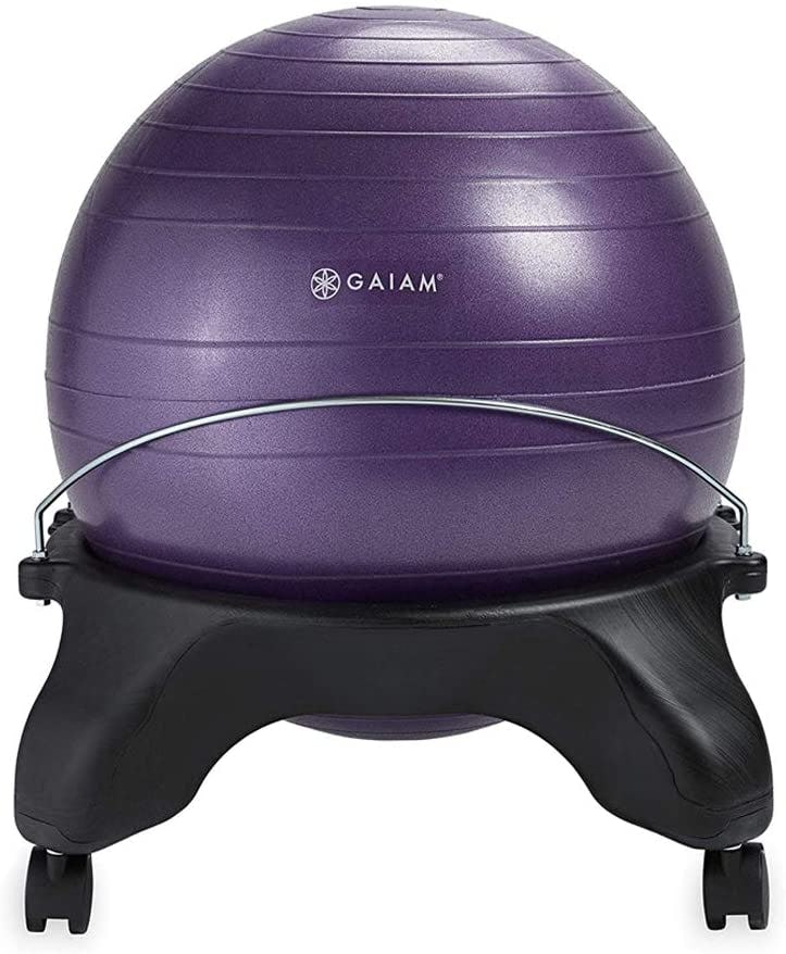 Gaiam Classic Backless Balance Ball Chair