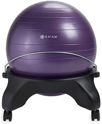 Gaiam Classic Backless Balance Ball Chair