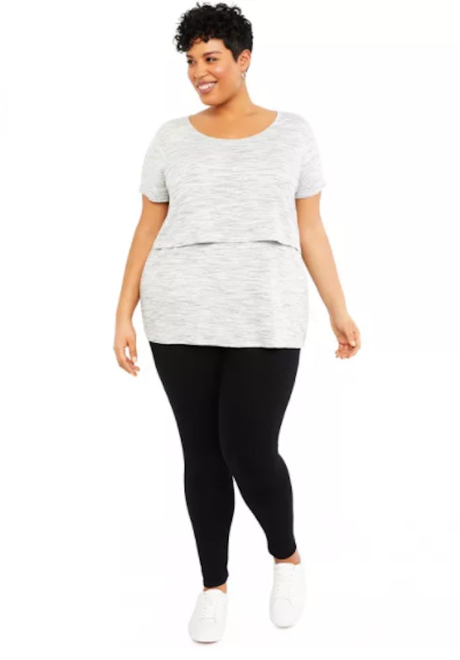 MAMA PRIMA Plus Size Post Pregnancy Essential Leggings are the best postpartum leggings