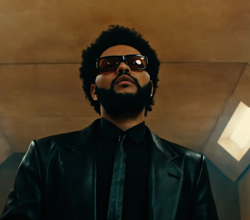 The Weeknd in the "Take My Breath" video