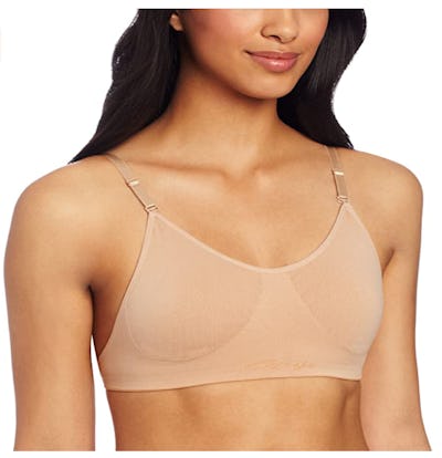 Capezio Seamless Clear Back Bra With Transition Straps