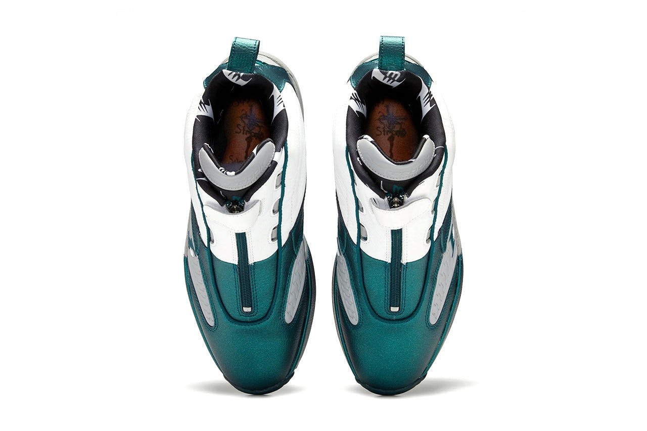 Philadelphia eagles reebok sneakers sale