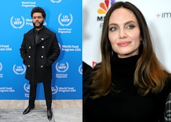 The Weeknd; Angelina Jolie
