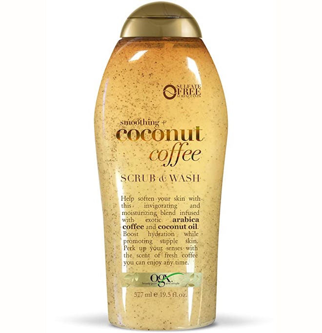 OGX Smoothing Coconut Coffee Scrub & Wash