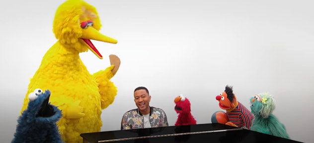 John Legend on 'Sesame Street'