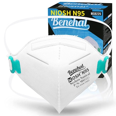 BENEHAL NIOSH Approved N95 Masks (20-Pack)