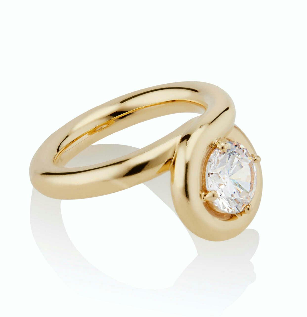 Studio Endless Loop Engagement Ring