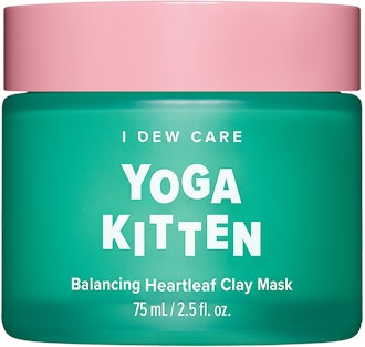 Yoga Kitten Balancing Heartleaf Clay Mask