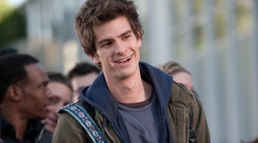 Andrew Garfield as Peter Parker in The Amazing Spider-Man