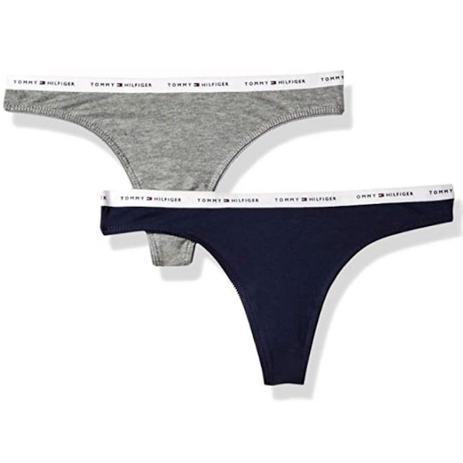 Tommy Hilfiger Cotton Stretch Thong Underwear (2-Pack)