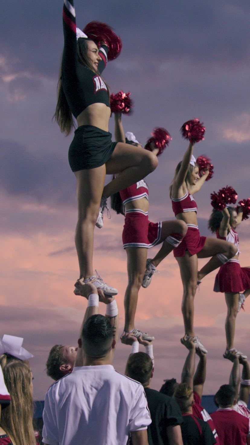 A still from 'Cheer' Season 1.