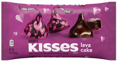 Hershey's Kisses Lava Cake Dark Chocolate with a Gooey Chocolate Center Candy