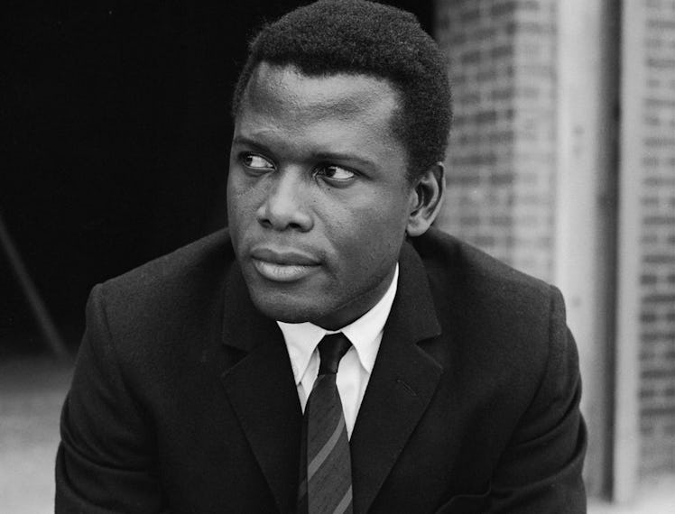 Sidney Poitier portrait.