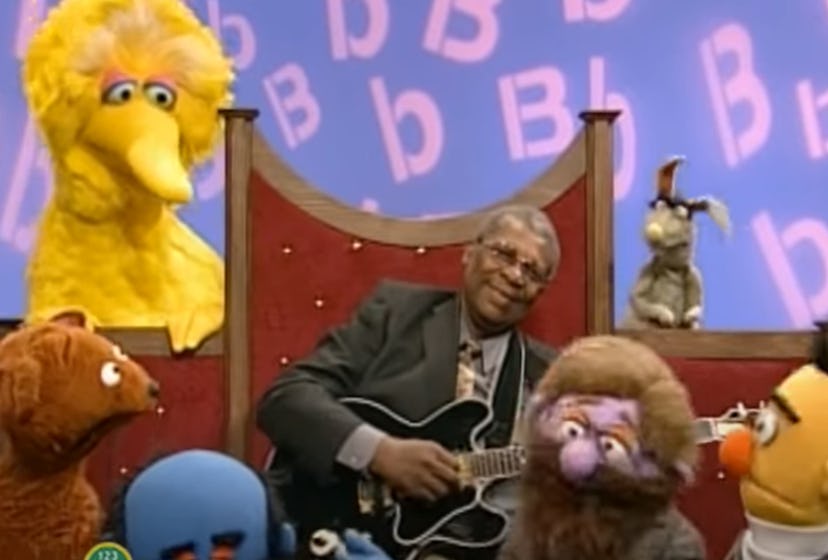 B.B. King on Sesame Street. 