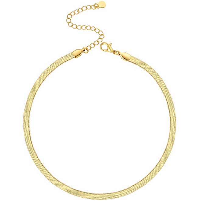 NUZON 14K Gold Plated Chain Necklace