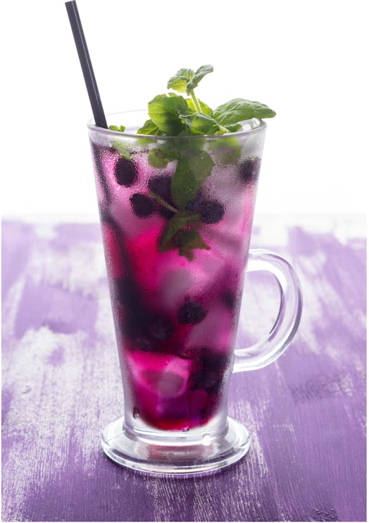 lavender blueberry mocktail 