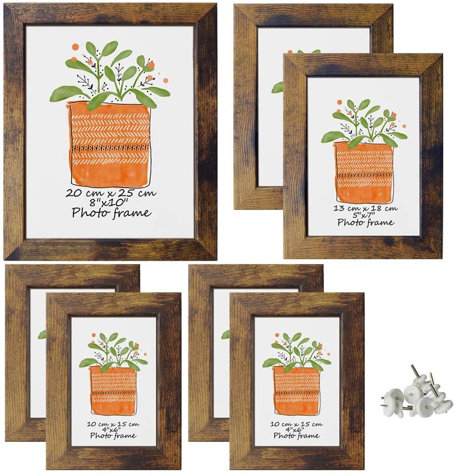 PETAFLOP Gallery Wall Frames (Set of 7)
