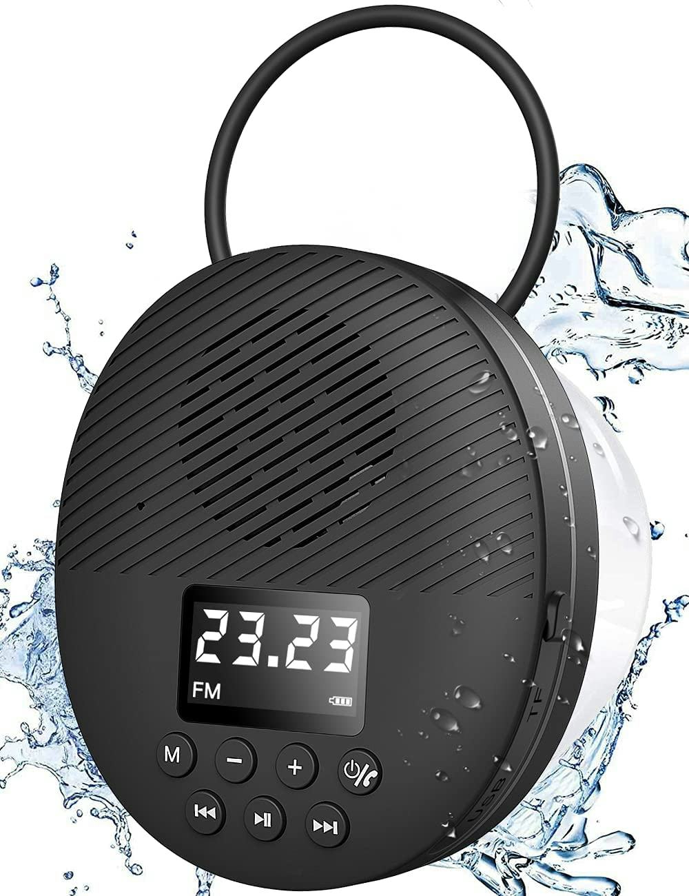 AGPTEK Shower Radio Speaker