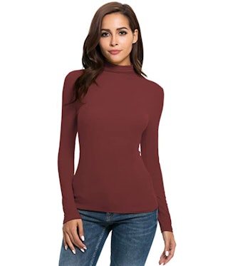 Wosalba Turtleneck Top