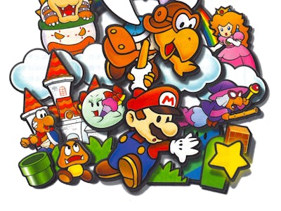 paper mario art