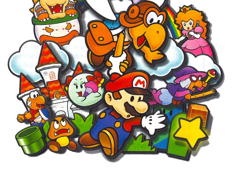 paper mario art