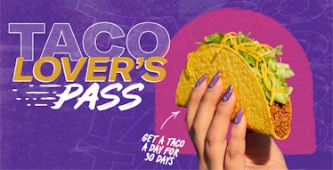 Here's how to get Taco Bell's Taco Subscription for monthly bites.
