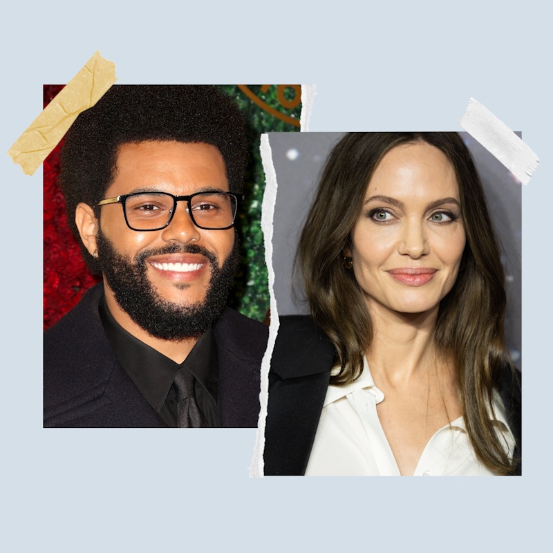 Who Is The Weeknd Dating? "Movie Star" Lyrics Fuel Angelina Jolie Dating Rumors