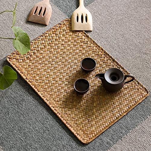 Dokot Woven Rattan Placemats (Set of 4)